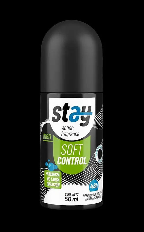STAY SOFT CONTROL 48H MEN - 50ML