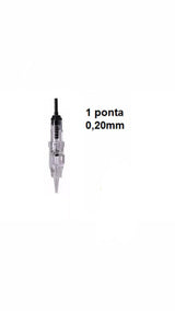 AGULHA EASY CLICK - 1 PONTA INVILA - Tudo para unhas em gel