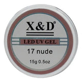 GEL X&D 17 NUDE 15g INVILA - Tudo para unhas em gel