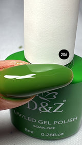 ESMALTE D&Z GEL POLISH 206 8ML INVILA - Tudo para unhas em gel