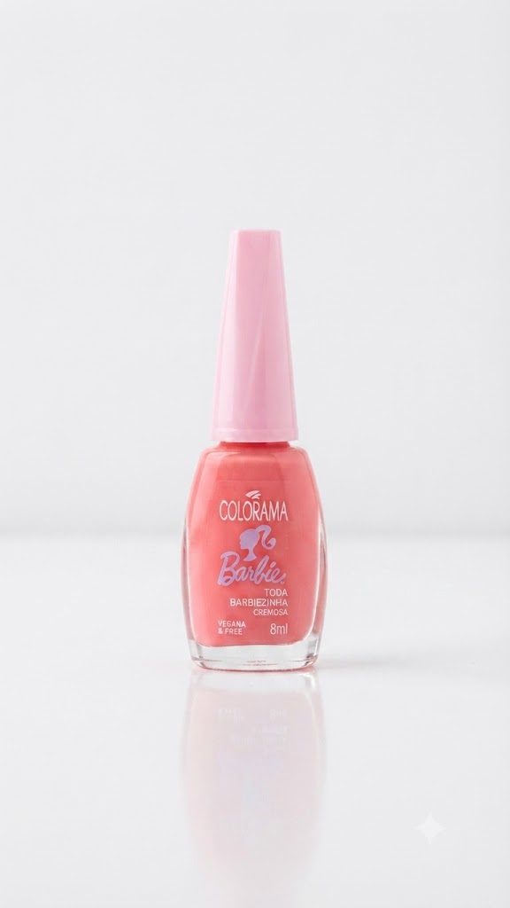 ESMALTE 8ML TODA BARBIEZINHA - COLORAMA