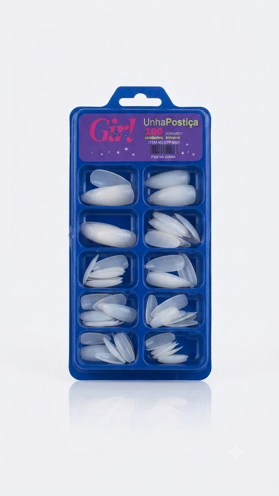 UNHAS LEITOSAS 100UNIDADES - GIRL FATALE