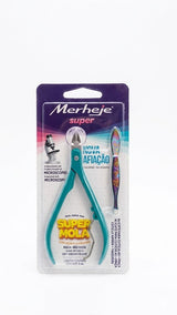 ALICATE PARA CUTICULAS VERDE + PINÇA - MERHEJE