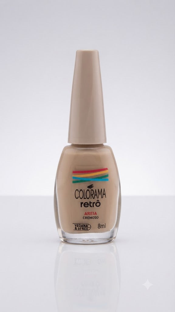 ESMALTE 8ML AREIA - COLORAMA