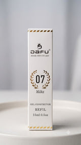 GEL CONSTRUTOR REFIL 07 MILKY 15ML - DAFU