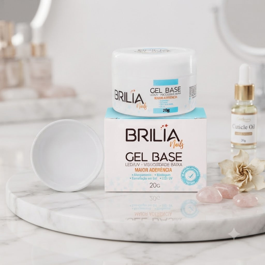 GEL BASE BRILIA 20G LED/UV - BRILIA