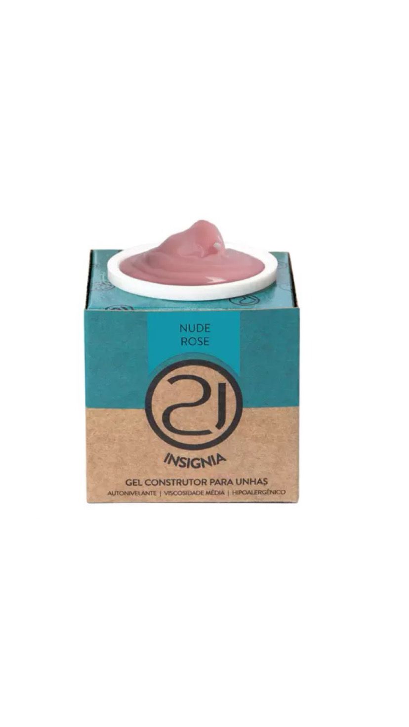 GEL NAILS 21 NUDE ROSE 34G -INSIGNIA INVILA - Tudo para unhas em gel