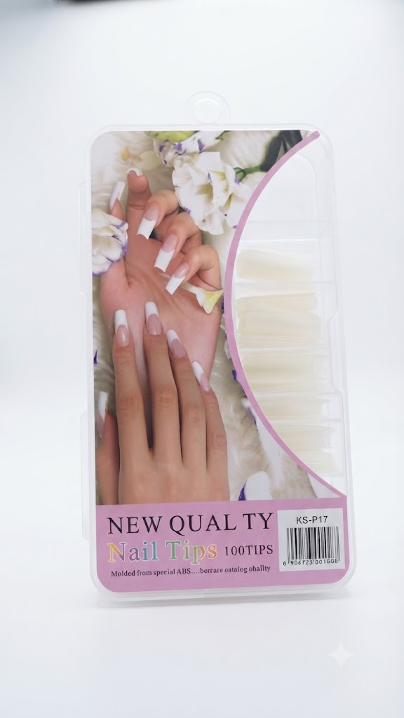 TIPS BRANCAS 100UNIDADES KS-P17 - NEW QUALITY