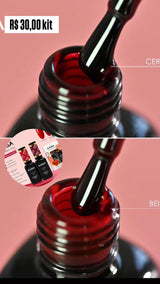 KIT ESMALTE KAISA A MELHOR ESCOLHA 2UN