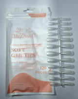 POSTIÇA BAILARINA SOFT GEL - D&Z 120UN INVILA - Tudo para unhas em gel
