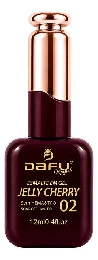 DAFU JELLY CHERRY 12ML – ESMALTE PROFISSIONAL