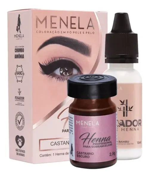 HENNA CASTANHO ESCURO - MENELA