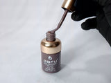 ESMALTE DAFU NEVADA COLOR COAT TAMPA BRONZE 15 10ML INVILA - Tudo para unhas em gel
