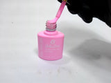 ESMALTE EM GEL BELLA ROSA TAMPA DOURADA 16 12ML INVILA - Tudo para unhas em gel