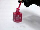 ESMALTE EM GEL BELLA ROSA TAMPA DOURADA 18 12ML INVILA - Tudo para unhas em gel