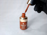 ESMALTE DAFU NEVADA COLOR COAT TAMPA BRONZE 28 10ML INVILA - Tudo para unhas em gel