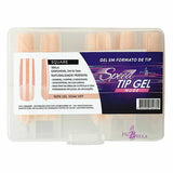 SPEED TIP GEL SQUARE PIU BELLA- NUDE- 104 UND INVILA - Tudo para unhas em gel