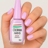 ESMALTE COLORAMA ZAZÁ LINHA RETRO 8ML INVILA - Tudo para unhas em gel