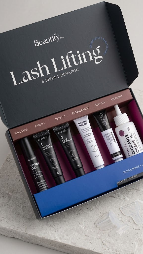 KIT LASH LIFTING E BROW LAMINATION - BEAUTIFY PRO