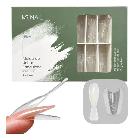 MR NAIL MOLDE DAS UNHAS SANDUICHE BW078