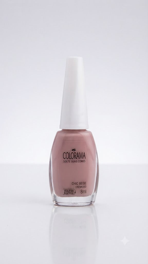ESMALTE 8ML CHIC BEGE - COLORAMA