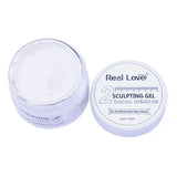 GEL DE MODELAGEM PARA UNHAS REAL LOVE- 30 ML- BRANCO INVILA - Tudo para unhas em gel