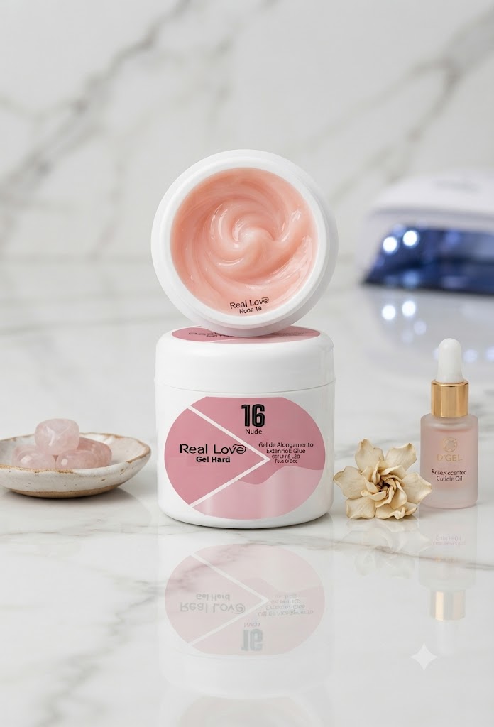 GEL HARD 15ML SEM HEMA & TPO 10NUDE - DAFU