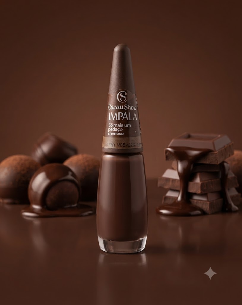 ESMALTE IMPALA SO MAIS UM PEDAÇO - COLEÇAO CACAU SHOW
