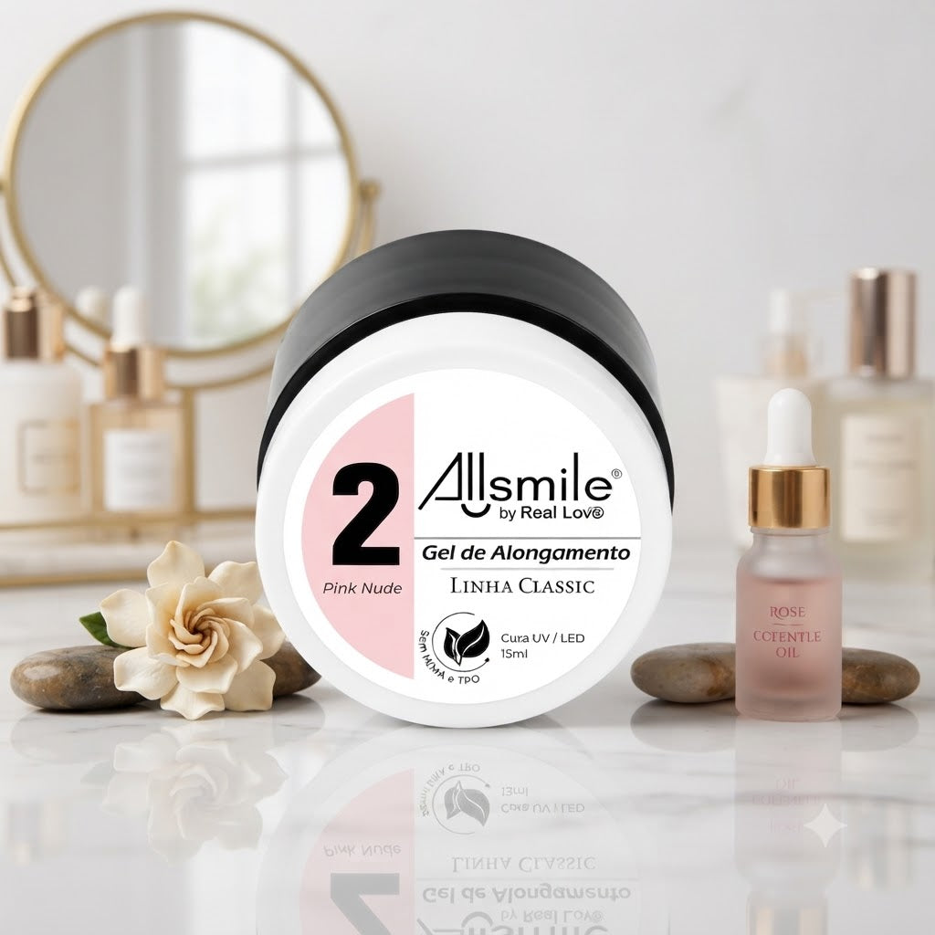 GEL DE ALONGAMENTO PINK NUDE 02 - REAL LOVE