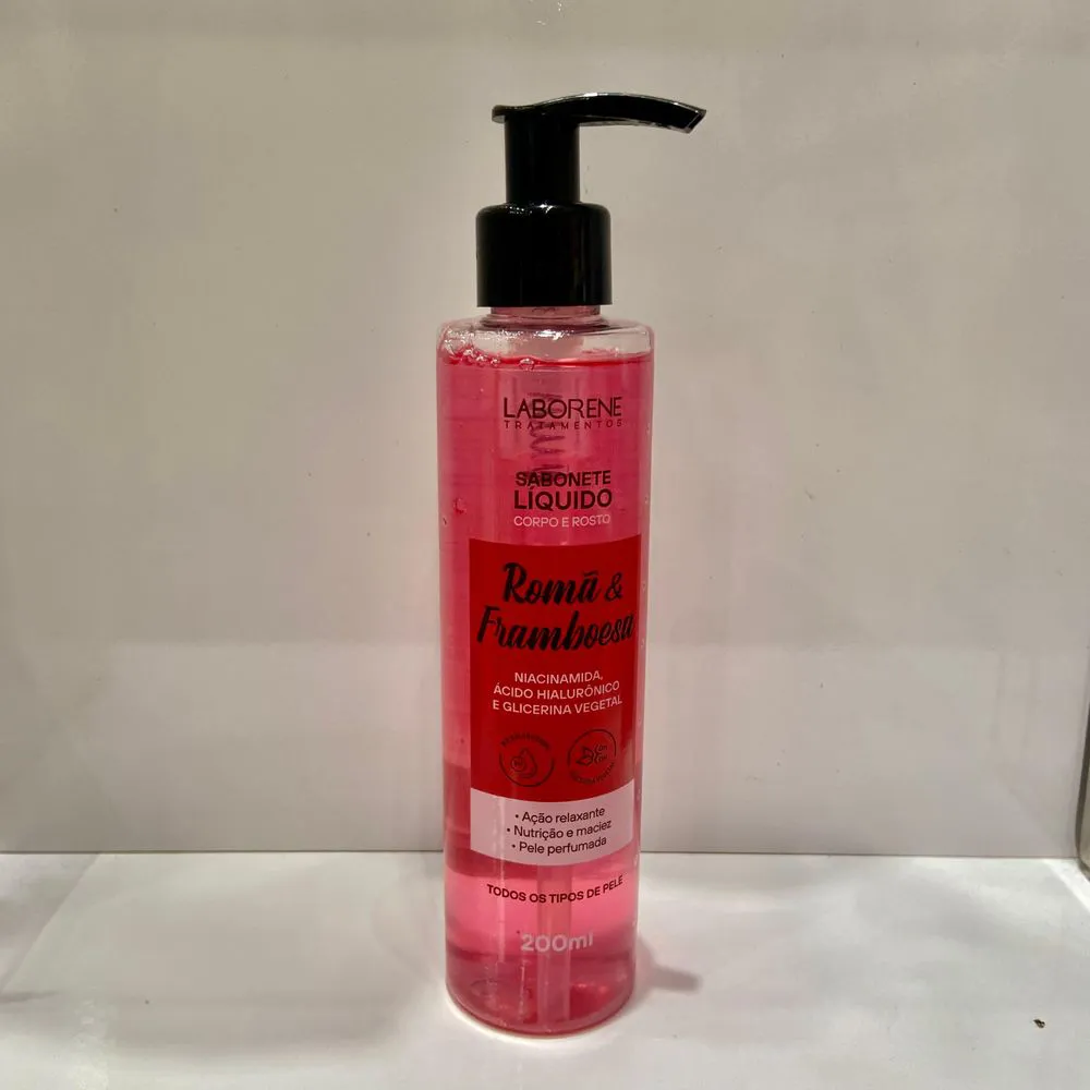 HIDRATANTE ROMA E FRAMBOESA LABORENE - 200mL INVILA - Tudo para unhas em gel