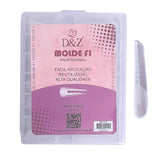 MOLDE F1 MANDORLA D&Z- 120 PÇS INVILA - Tudo para unhas em gel
