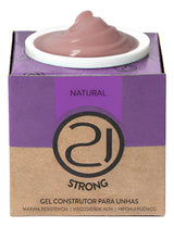 GEL NAILS 21 STRONG NATURAL 34G INVILA - Tudo para unhas em gel