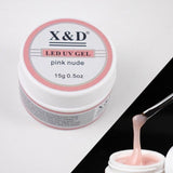 GEL X&D PINK NUDE 15g INVILA - Tudo para unhas em gel