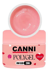 POLYGEL CANNI CHICLETE 20G INVILA - Tudo para unhas em gel