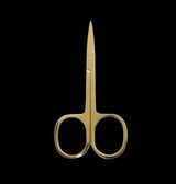 TESOURA EYEBROW DOURADA INVILA - Tudo para unhas em gel
