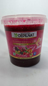 CERA DEPILNAT FRUTAL TUTTI FRUTTI 1,4KG INVILA - Tudo para unhas em gel
