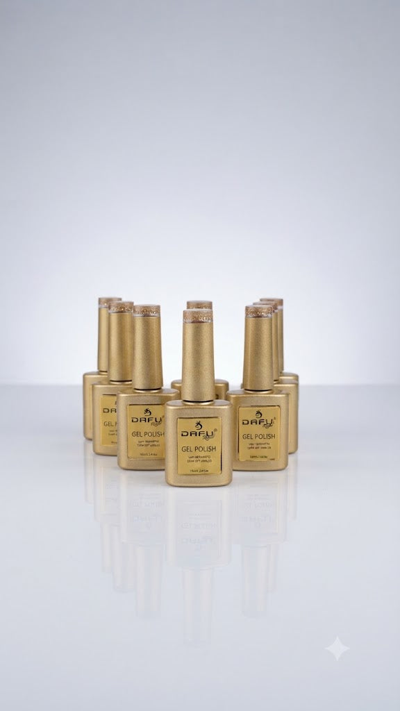 ESMALTE EM GEL ROYAL GOLDED 10ML - DAFU