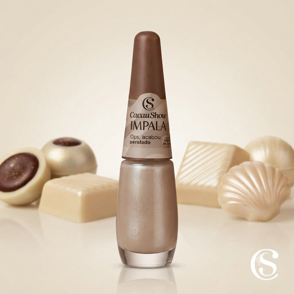 ESMALTE OPS ACABOU O PEROLADO - COLEÇAO CACAU SHOW