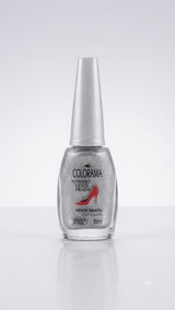 ESMALTE 8ML VESTE PRATA CINTILANTE - COLORAMA