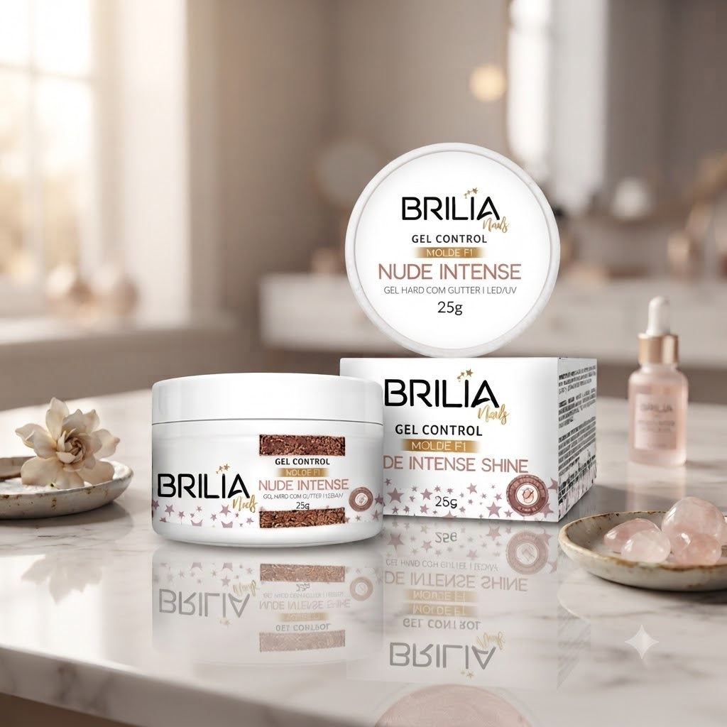 GEL CONTROL 25G NUDE INTENSE LED/UV - BRILIA